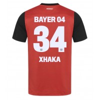 Bayer Leverkusen Granit Xhaka #34 Kotipaita 2024-25 Lyhythihainen